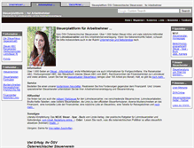 Tablet Screenshot of lohnsteuerverein.at